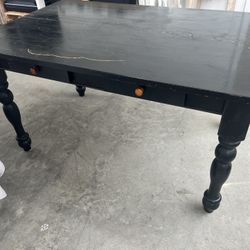 Black Dining Table
