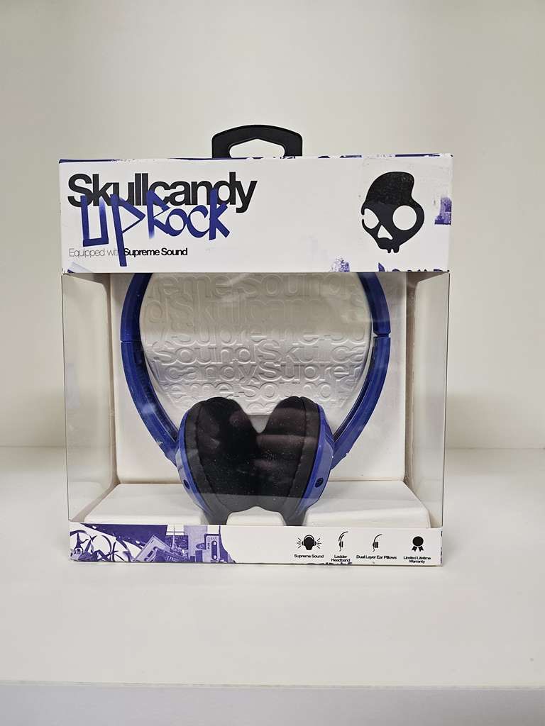 Brand New - Skullcandy Supreme Sound Uprock Headphone in Royal Blue