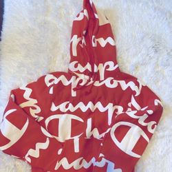 Orange Champion Hoodie