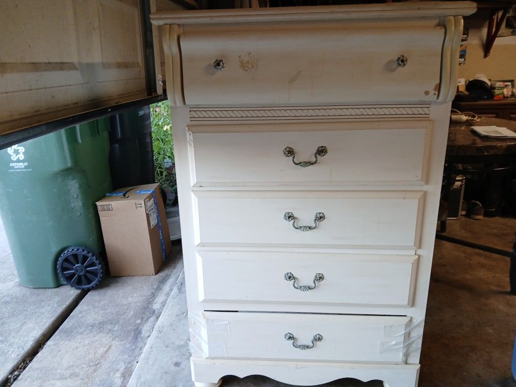 White Dresser
