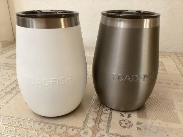 Toadfish Reusable Cup With Lid And Silicone Bottom 