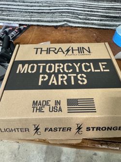Thrashin 6.5 pullbacks stock bars brake, clutch lines for 2022 Low Rider St FXLRST