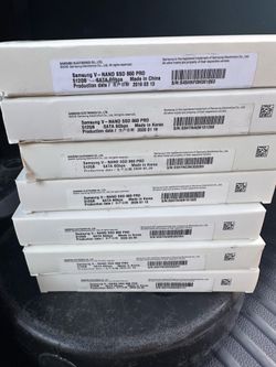 NEW SSD’s