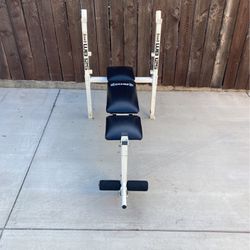 Bench Press By Body Champ With Leg Extenders