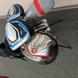 Set Of Top Flite Gulf Clubs Including Great BIG Bertha 