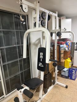 BMI Multi-Station Home Gym – Weight Machine – Full Body Workout
