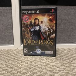 Tested CIB. The Lord Of The Rings: The Return Of The King For Ps2