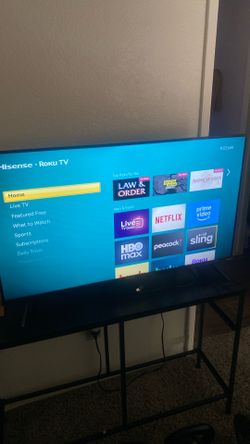 39” TV Hisense Roku Smart Tv