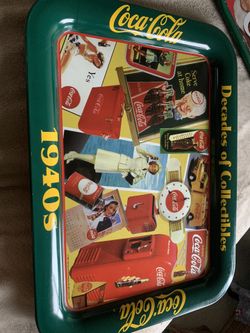 Coca Cola Metal Tray