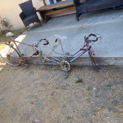 Two Vintage Bikes