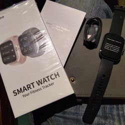 T60 Black TouchFitness Tracker Watch