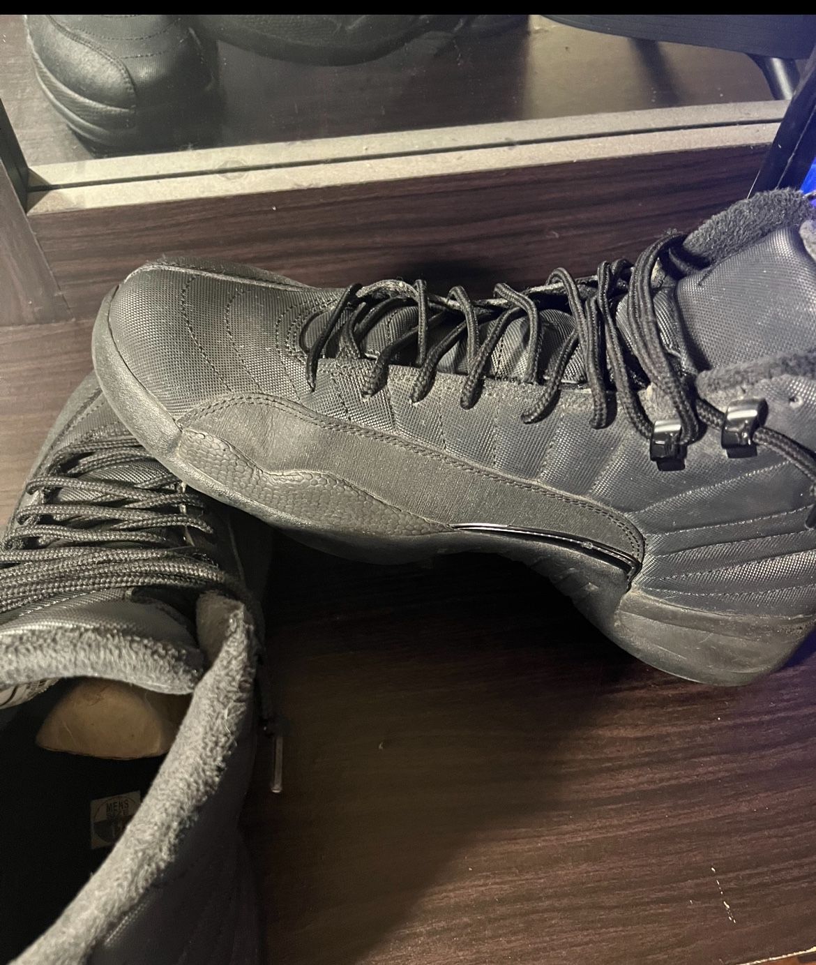 Jordan 12 Winter Black