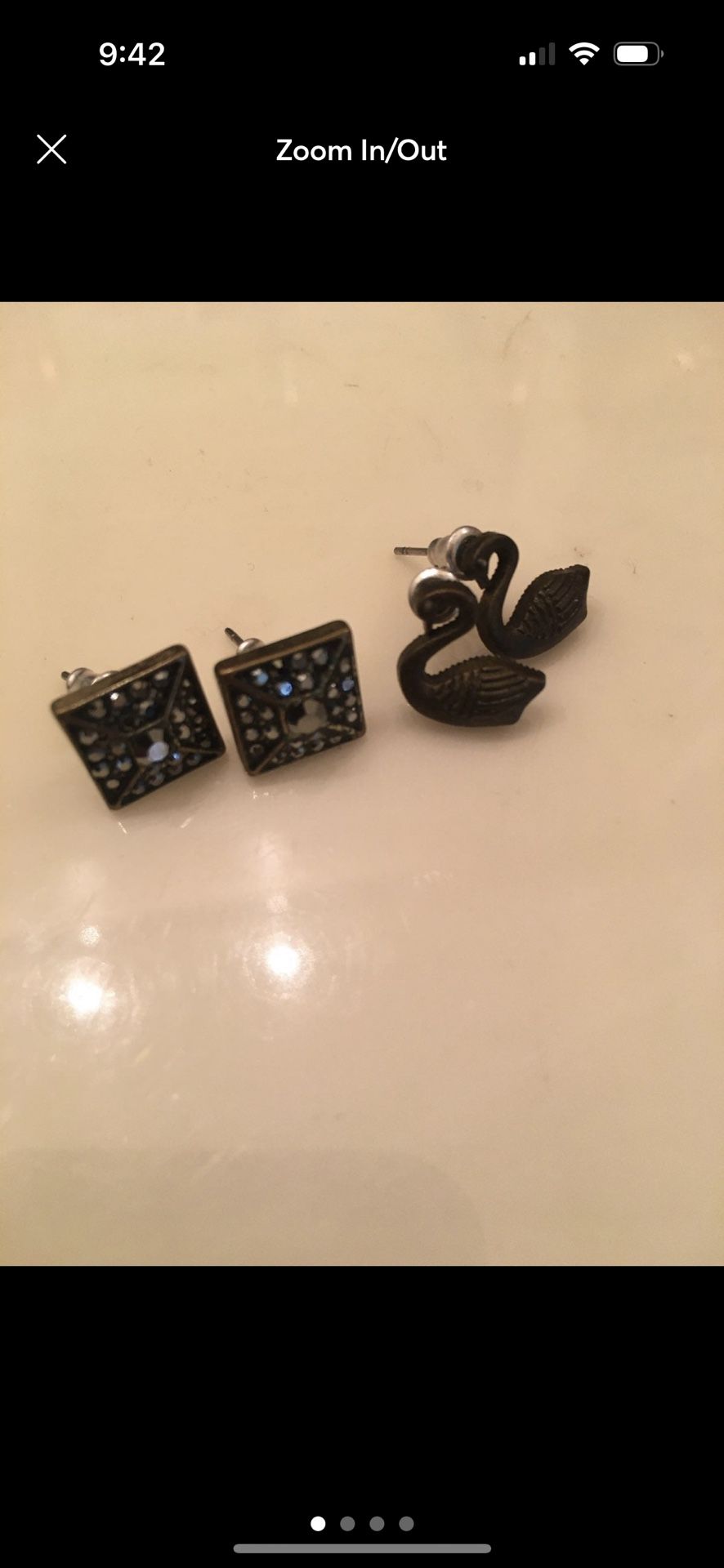Earrings sean studded diamond bundle
