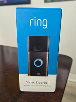 Ring Video Doorbell (2nd Gen) - Brand new in box