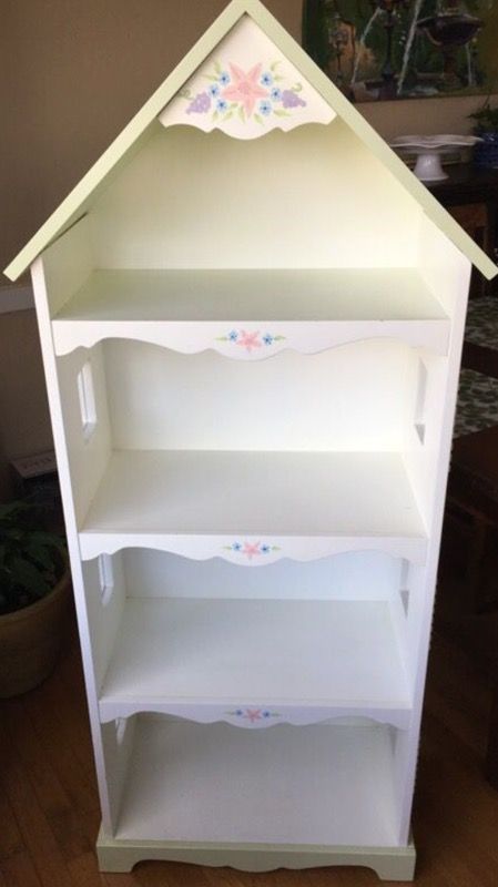 Rare - Cafe Kid Shelf - Children’s Girl’s Bookshelf, Book Shelf, Dollhouse, Doll House Shelf, Bookshelves