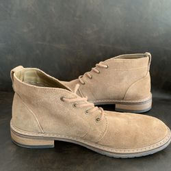 Suede men boots size 8