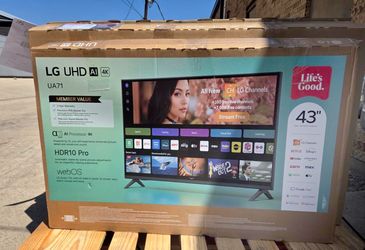 43UA71 43” Lg smart 4k led Uhd tv