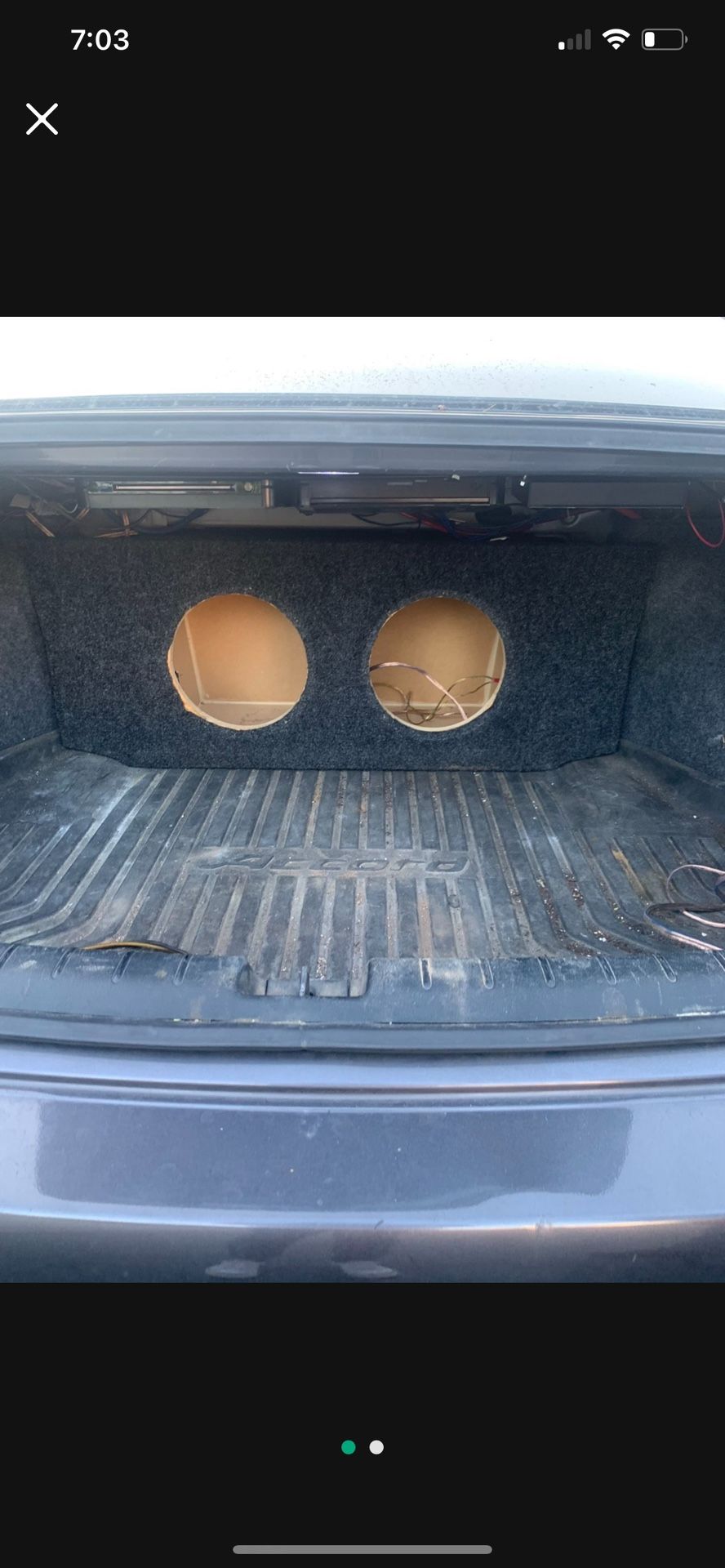 Honda Woofer Box
