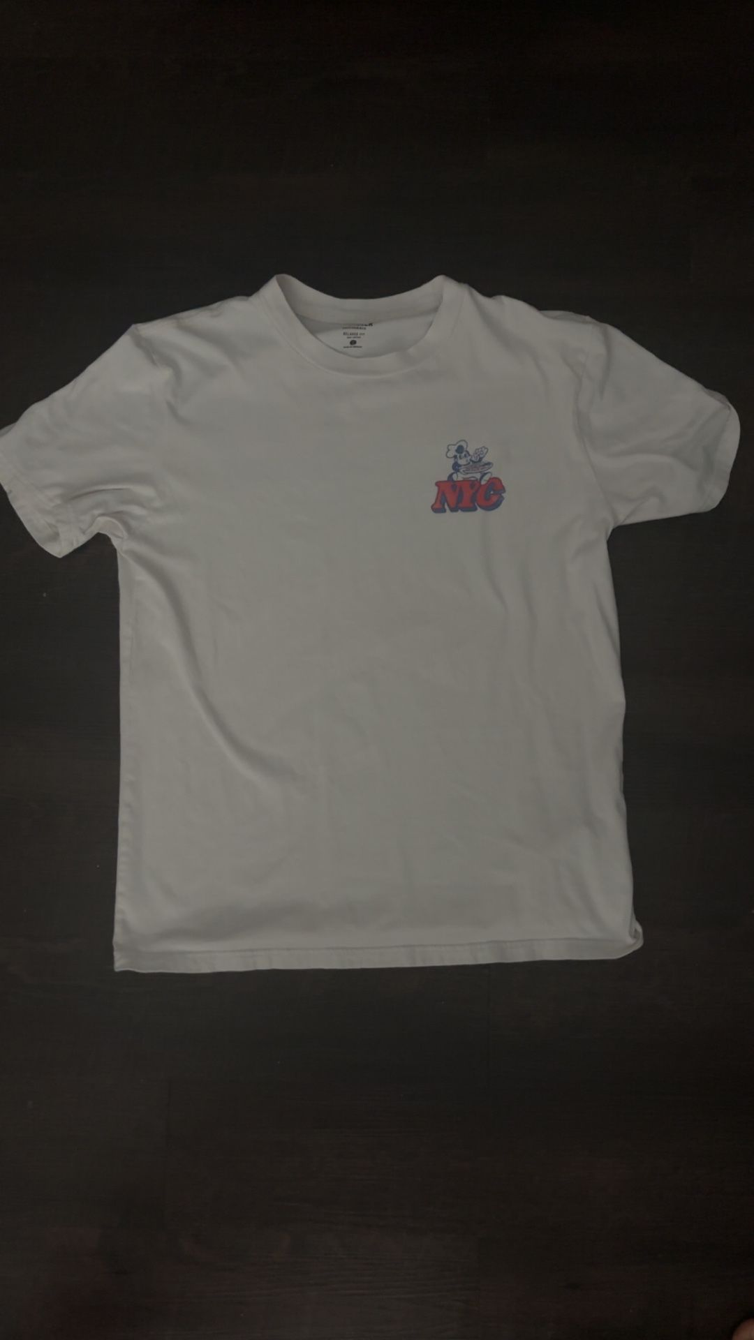Hollister Relaxed Fit NYC Pizza Shirt Size Small
