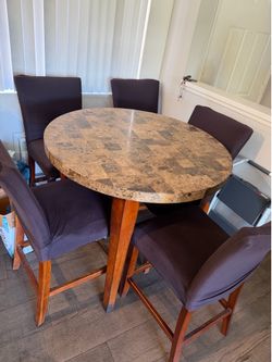 Table and chairs