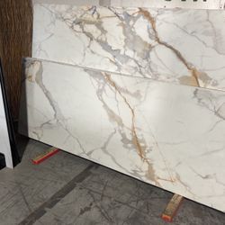 Crushed Marble Shower Panels
