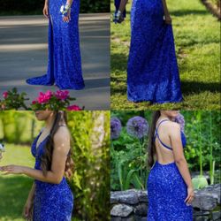 Royal Blue Prom Dress