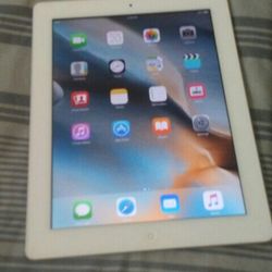 Apple Ipad 2 9" Apple Tablet. No ICloud Working Great