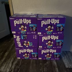 Pull-ups Huggies $20 Each Box