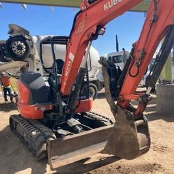 2018 Kubota KX057-4R1A 10k Mini Excavator