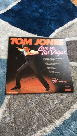 Tom Jones Live in Las Vegas Vinyl Record