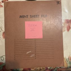 UNITED STATES mint sheets 