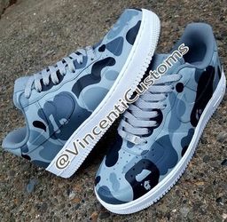 CUSTOM AF1 "Shades Of Gray" Lows