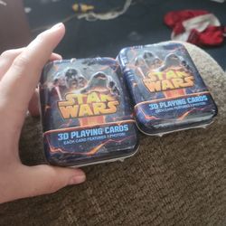 3D Star Wars Playing Cards Give A Price?