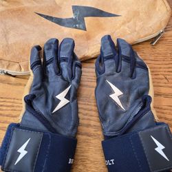 Bruce Bolt Baseball Batting Gloves 