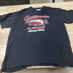 Black California West Coast Is Newport Beach T-Shirt