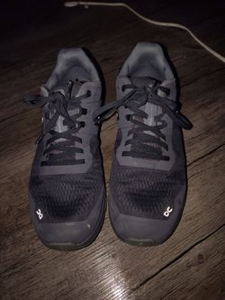 CQ Running Sneakers Black Gray Low-Top