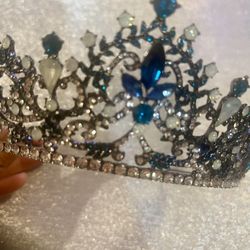 Tiara Crown Rhinestone Crystals