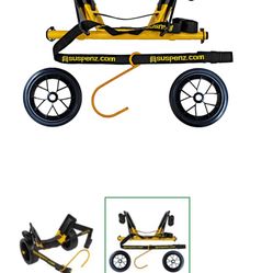 Stowable Kayak Airless Cart -new
