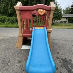 Kids Climber With Double Slide 