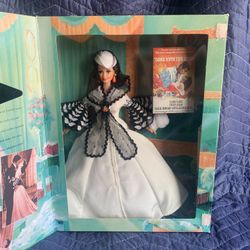 Vintage Mattel Barbie As Scarlett O Hara Hollywood Legends Collection