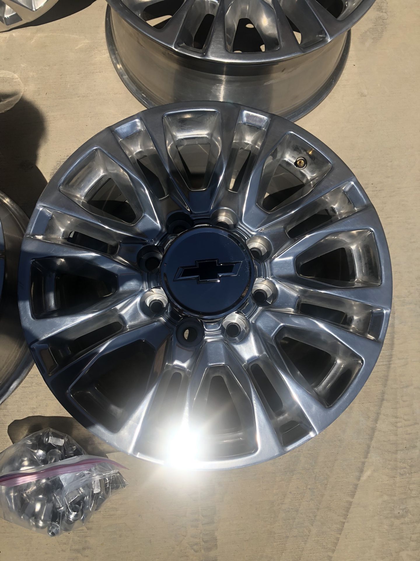 20” Silverado High Country Polished 2021 OEM Rims Fits 1500, 2500 ...