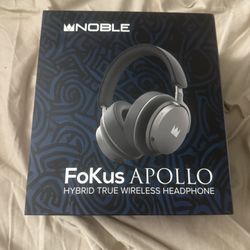 Used Noble Audio FoKus Apollo Wireless Headphones - Full Retail Packaging