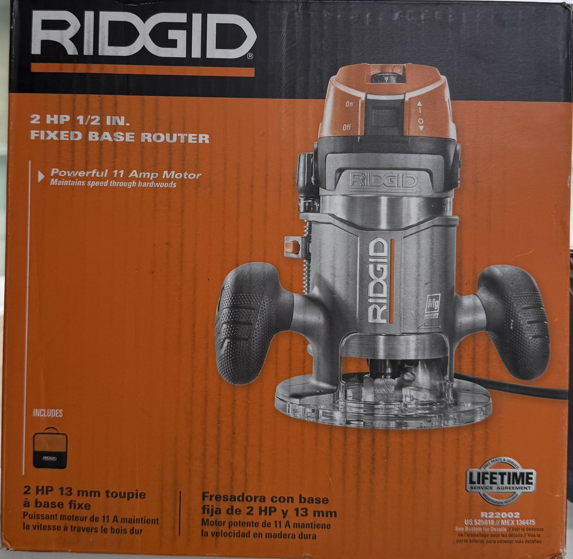 Brand New Routers RIGID/MAKITA