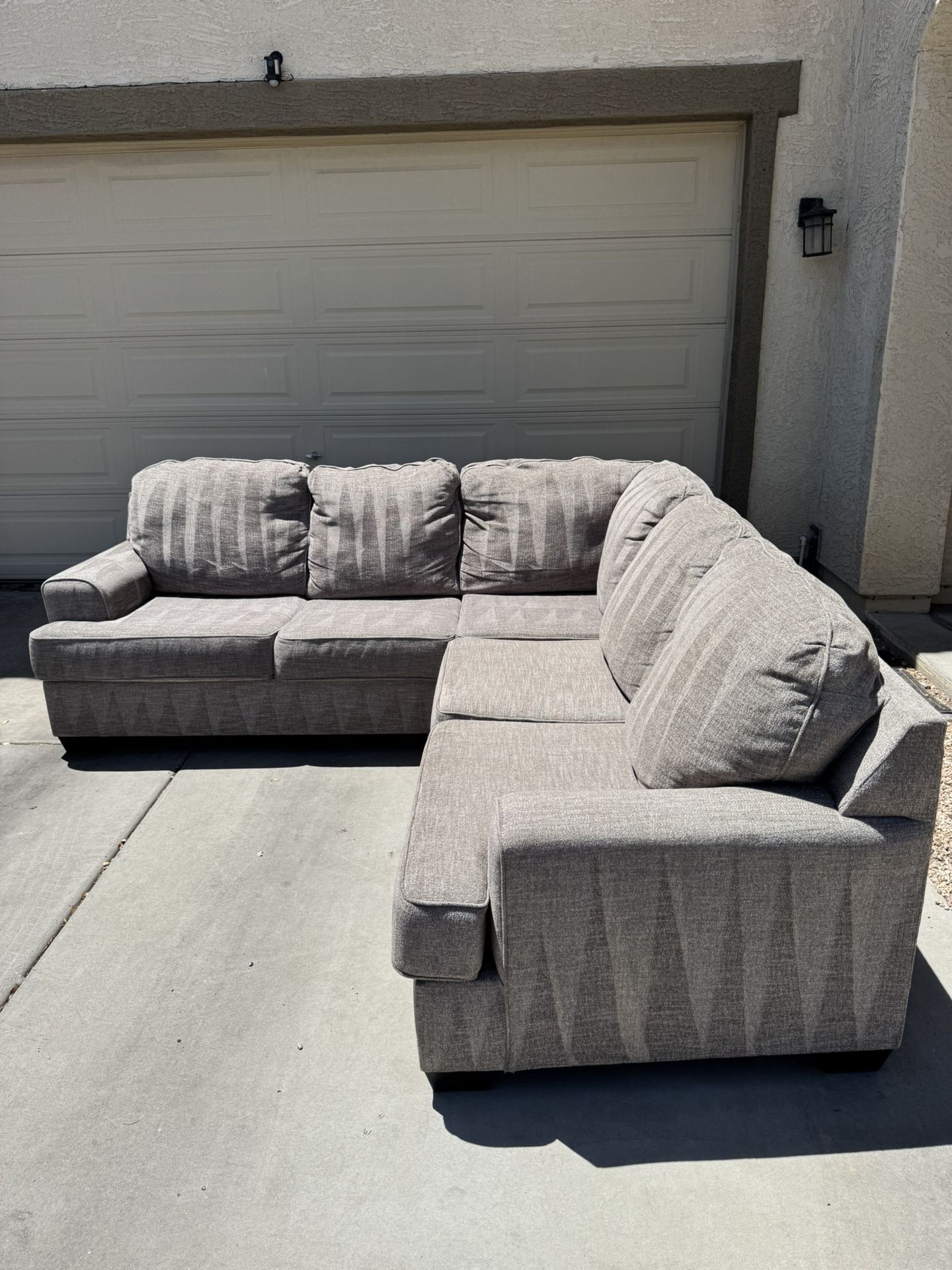 Modern Grey Sectional
