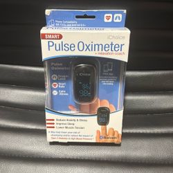 iChoice Smart Pulse Oximeter + Relaxation Coach Bluetooth Heart Rate & Oxygen