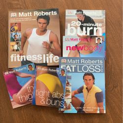 6 Matt Roberts Exercise And Nutrition Books
