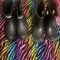 Ladies Hunter / Crocs Boots Sz 10