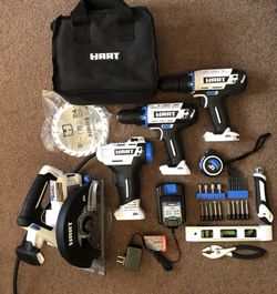 HART TOOLBOX WITH TOOLS