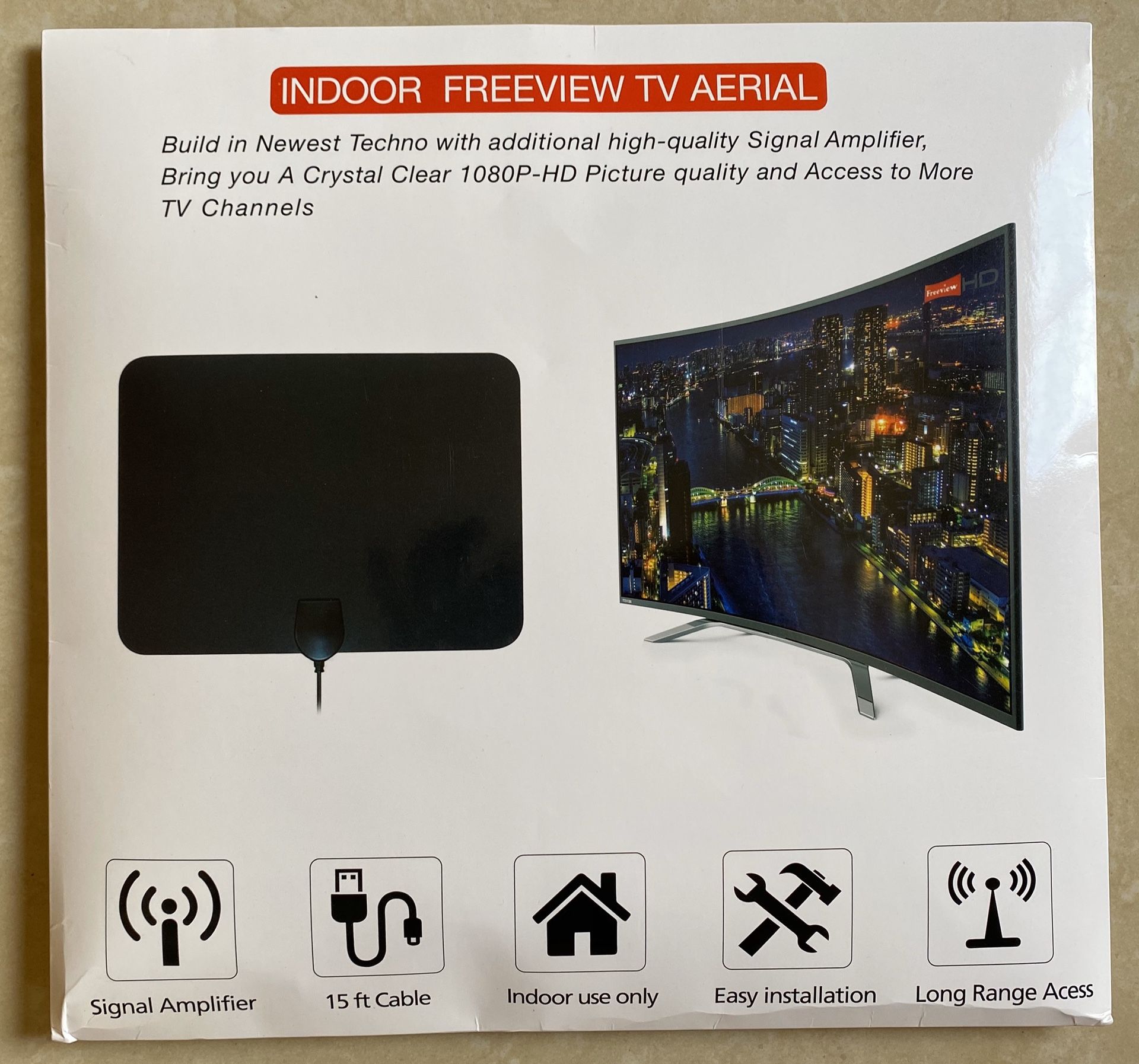 Indoor digital Tv antenna