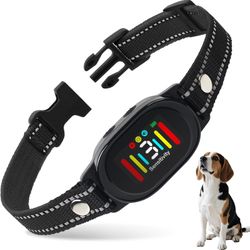 Dog Bark Collar - Shock Collars for Large Medium Small Dogs with Vibration Beep Modes, Waterproof IP67, Rechargeable Training Collar with 8 Adjusable 